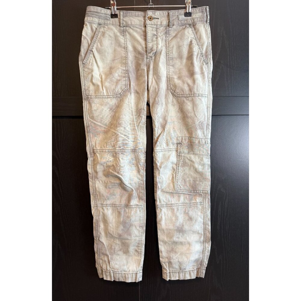 Anthropologie Hei Hei The Wanderer Utility Cargo Tie Dye Pants Size 27 Boho
